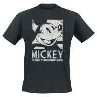 Mickey & Minnie Mouse Most Famous Tričko černá