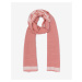 Růžový dámský šátek Tommy Hilfiger Signature - Dámské