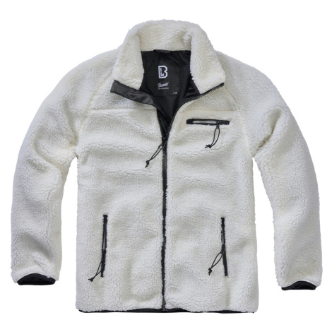 Bunda Brandit Teddyfleece BíláXXL