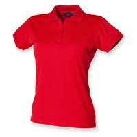 Henbury Dámské funkční polo tričko H476 Classic Red