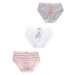 Yoclub Kids's Cotton Girls' Briefs Underwear 3-pack BMD-0031G-AA20-001
