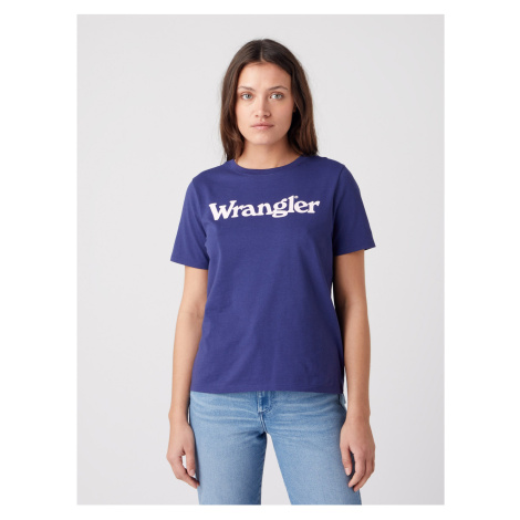Tmavě modré dámské tričko Wrangler