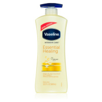Vaseline Intensive Care hydratační tělové mléko s pumpičkou Essential Healing 600 ml