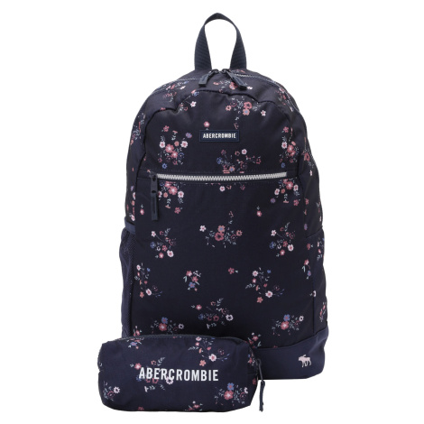 Abercrombie & Fitch Batoh modrá / antracitová / bledě fialová / světle růžová