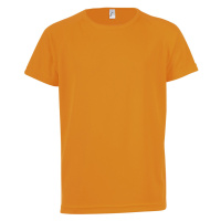 SOĽS Sporty Kids Dětské funkční triko SL01166 Neon orange