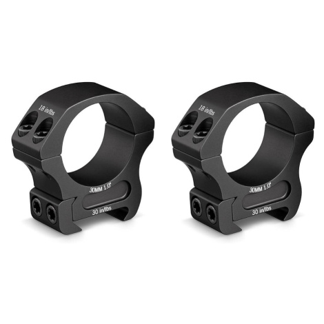 Montážní kroužky na puškohled Pro Ring 30 mm Low 0.90" Vortex® – Černá Vortex Optics