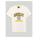 Žluto-bílé pánské tričko Celio Berkeley university