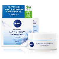 Nivea Zvláčňující denní krém pro normální pleť SPF 15 (Refreshing Day Cream) 50 ml