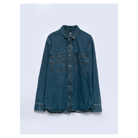 Big Star Man's Shirt 141967 Denim-484