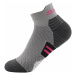 Alpine Pro DON RŮŽOVÁ Unisex Ponožky s antibakteriální úpravou