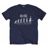AC/DC tričko, Evolution Of Rock Navy, pánské