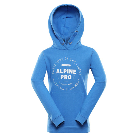Alpine Pro Lewo Dětská mikina KSWU173 cobalt blue