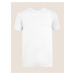 Bílé pánské tričko pod košili z prémiové bavlny Marks & Spencer
