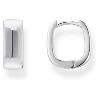 Thomas Sabo CR743-001-21 Bold - Silver Square Hoop Earrings 13,4 mm