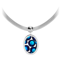 Preciosa Ocelový náhrdelník s třpytivým přívěskem Idared 7360 46