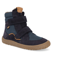 Barefoot zimní boty Froddo - Winter Tex Dark blue tmavě modré