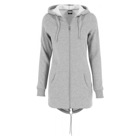 Dámská mikina Urban Classics Ladies Sweat Parka - šedá