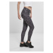 Urban Classics Ladies AOP Leggings hibiscus black