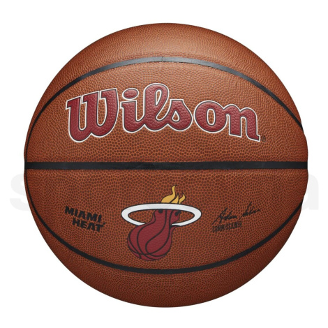 Wilson NBA Team Alliance Bskt Mia Heat WTB31XBMI - brown