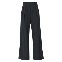 Kalhoty dkny twill pants dark grey