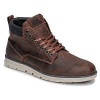 Jack & Jones JFW TUBAR LEATHER Hnědá