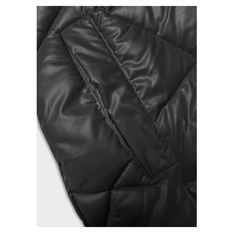 Černá dámská zimní prošívaná bunda (5M3189-392) J.STYLE