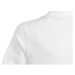 adidas SMALL LOGO Juniorské tričko, bílá, velikost