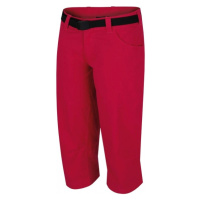 Hannah CARPEM Dámské 3/4 kalhoty, červená, velikost