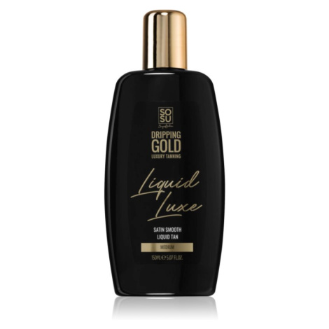 Dripping Gold Luxury Tanning Liquid Luxe samoopalovací voda na tělo Medium 150 ml