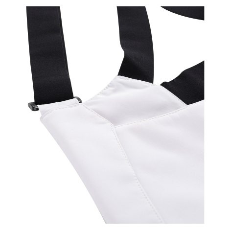 Dámské lyžařské softshellové kalhoty ALPINE PRO GERANA white