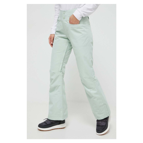 Kalhoty Roxy Diversion zelená barva