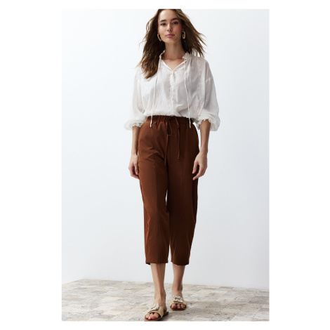 Trendyol Brown Harem/Shalwar Aerobin Trousers