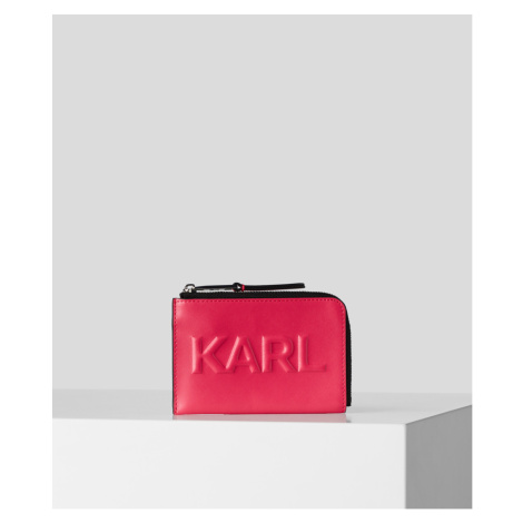 Peněženka Karl Lagerfeld K/Karl Seven Emboss Zip Ch