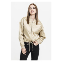 Ladies Satin Kimono Blouson gold