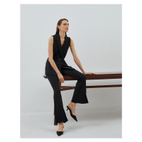 Koton Slit Trousers Spanish Leg Slim Fit