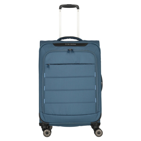 Cestovní kufr Travelite Skaii 4w M - modrá