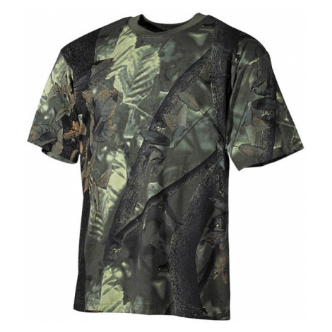 Tričko US T-Shirt lovecká camo zelená Max Fuchs