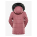 Růžová dětská zimní bunda ALPINE PRO EGYPO