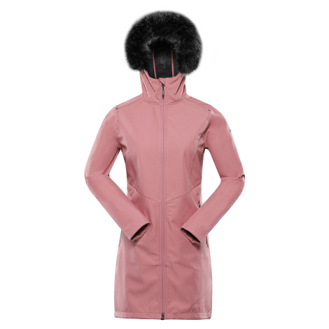 Dámský softshellový kabát Alpine Pro IBORA - světle růžová