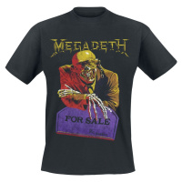 Megadeth Vic Realtors Tričko černá