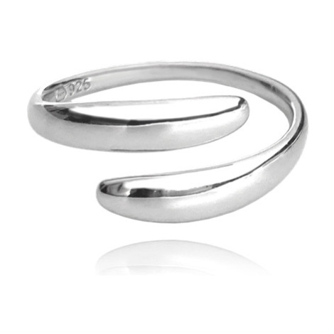 Dámský stříbrný prsten bez kamínků JMAN0311SR