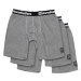 HORSEFEATHERS Boxerky Dynasty Long 3Pack - heather gray GRAY