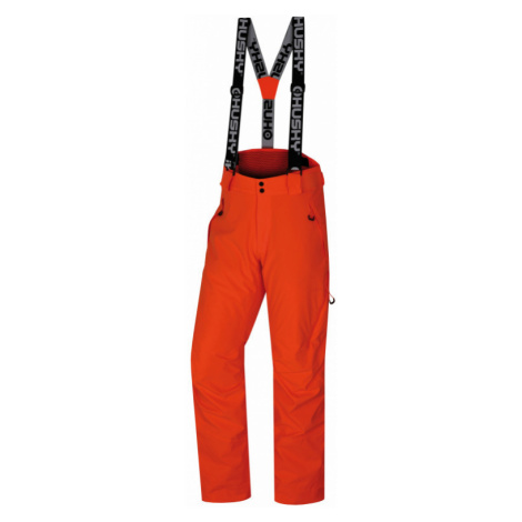 Pánské lyžařské kalhoty HUSKY Mitaly M neonově oranžová