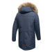 Pánský kabát / dlouhá bunda Ansaya Marikoo - GREY
