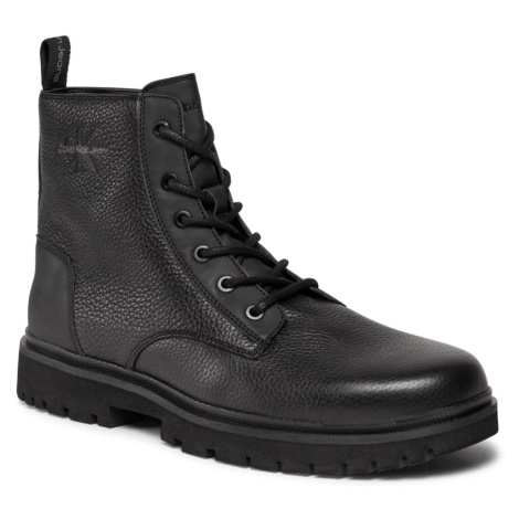 Calvin Klein pánské černé kotníkové boty YM0YM00751 46