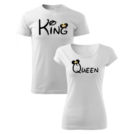 Párová trička - Mouse - king&queen