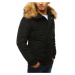 Pánská bunda zimní parka s kapucí a kožíškem TX3940
