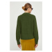 Vlněný svetr MICHAEL Michael Kors dámský, zelená barva