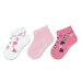 Sterntaler Krátké ponožky 3-pack hearts pink