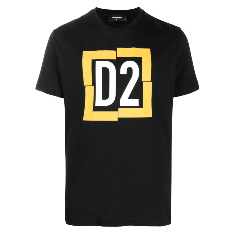 DSQUARED2 D2 Black tričko Dsquared²